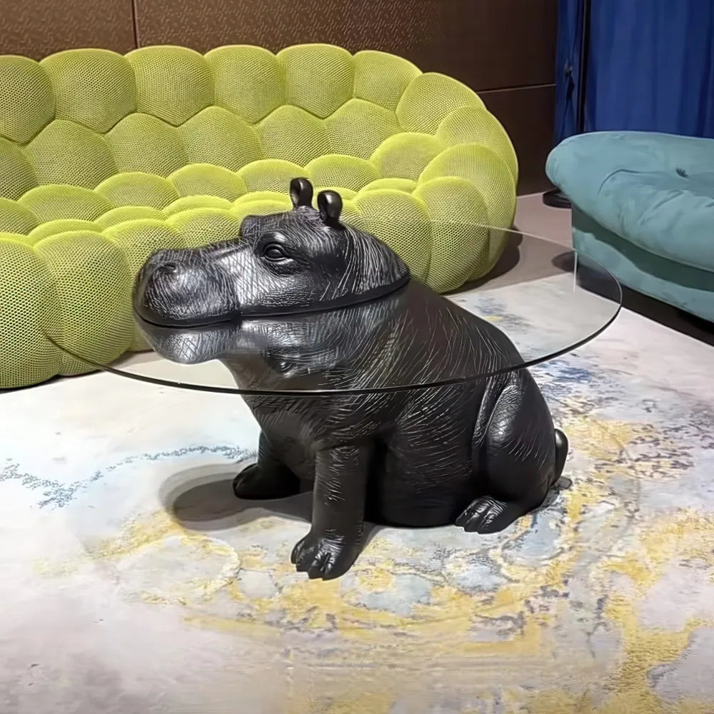 Hippopotame ambré