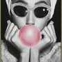 Bubblegum Glam - Contemporary Pop Framed Art