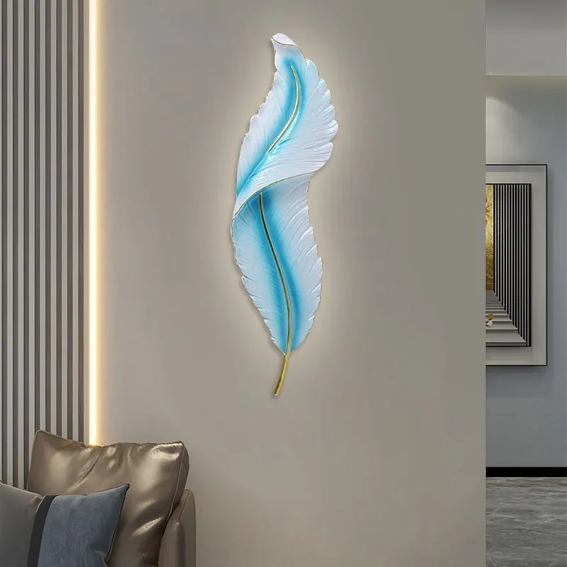 FeatherGlow Wall Lamp