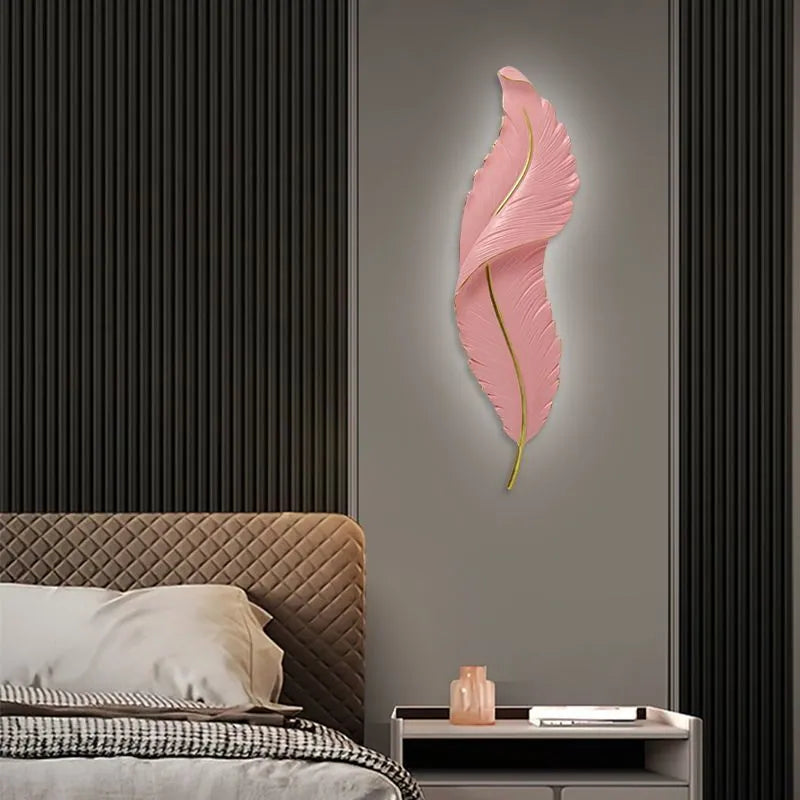 FeatherGlow Wall Lamp