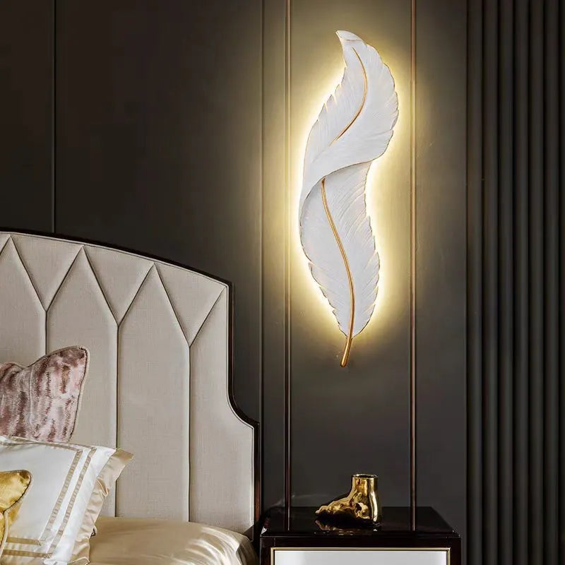 FeatherGlow Wall Lamp