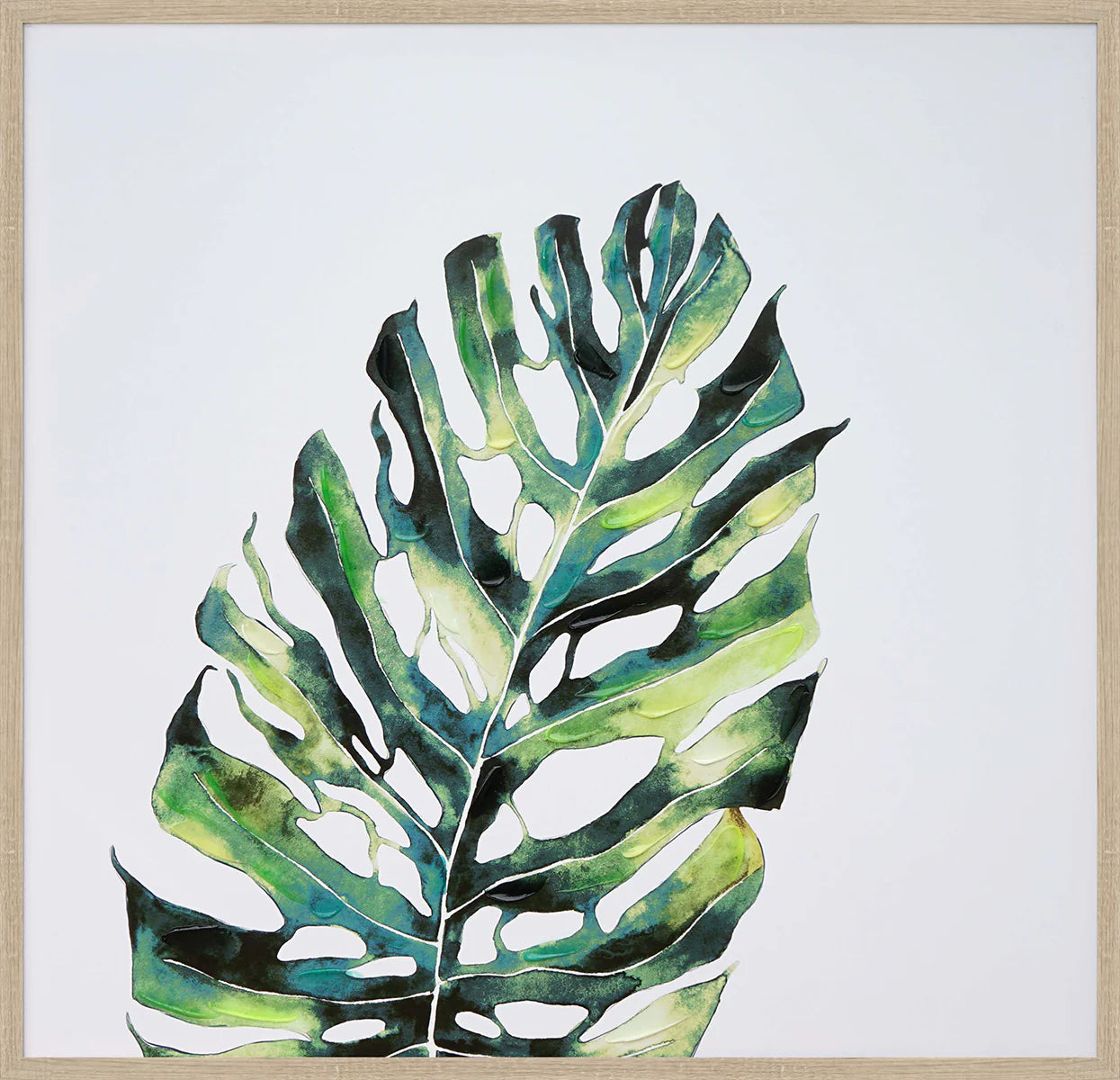 Monstera Serenity – Art botanique sur toile