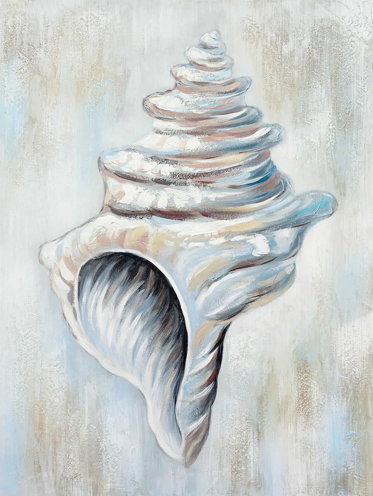 Seashell Serenity - Coastal Canvas Art