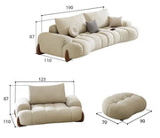 Soft Cloud Love Seat