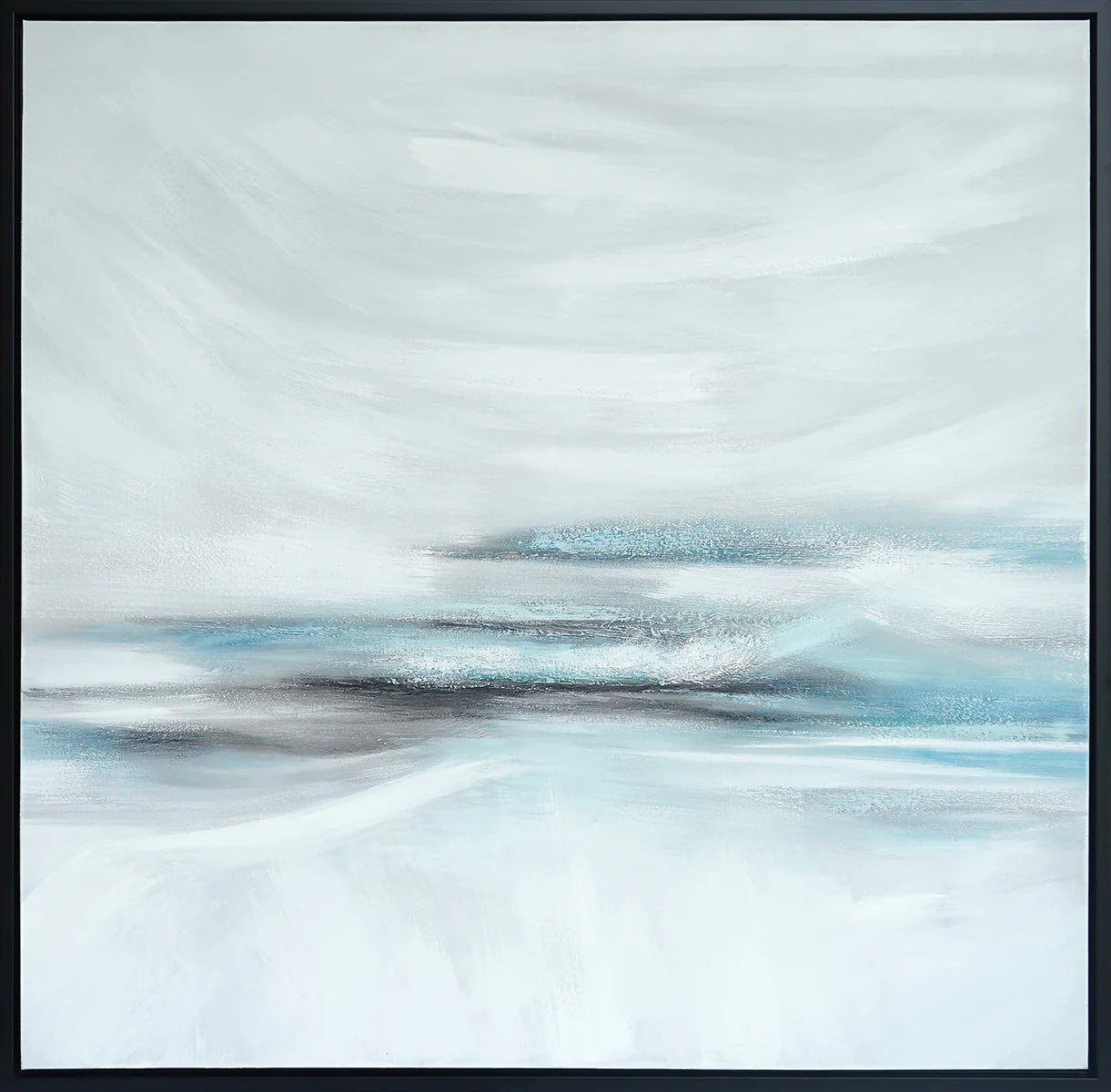 Tranquil Horizon - Abstract Canvas Art